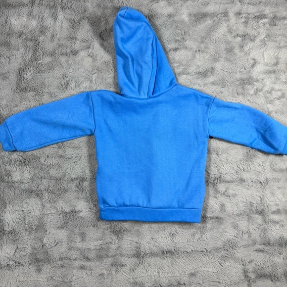 Vibrant Blue Paddington Bear Hoodie with Fun Graphic Design - Picture 2 of 7